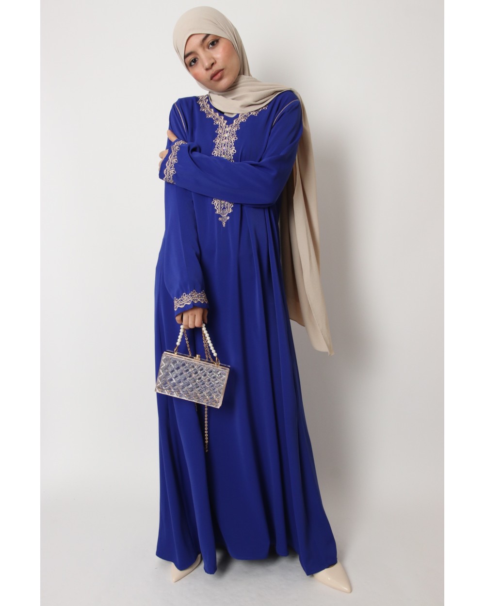 Look M Re Fille Abaya Robe Longue Jennah Strass Oumi Mod Le M Re