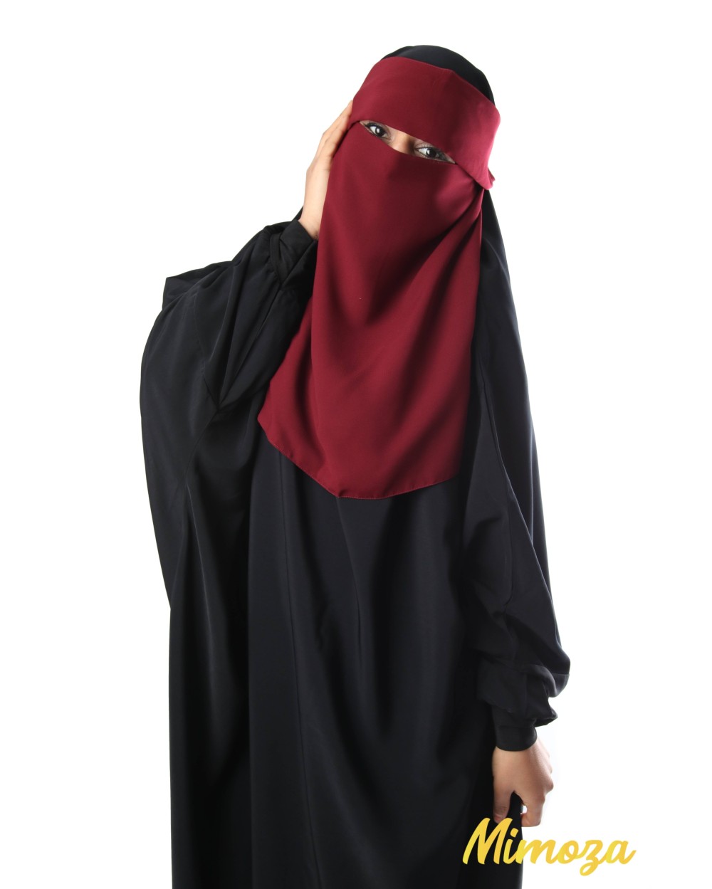  Niqab  Nahar Casquette Couleur  Bordeaux Couleur  Bordeaux