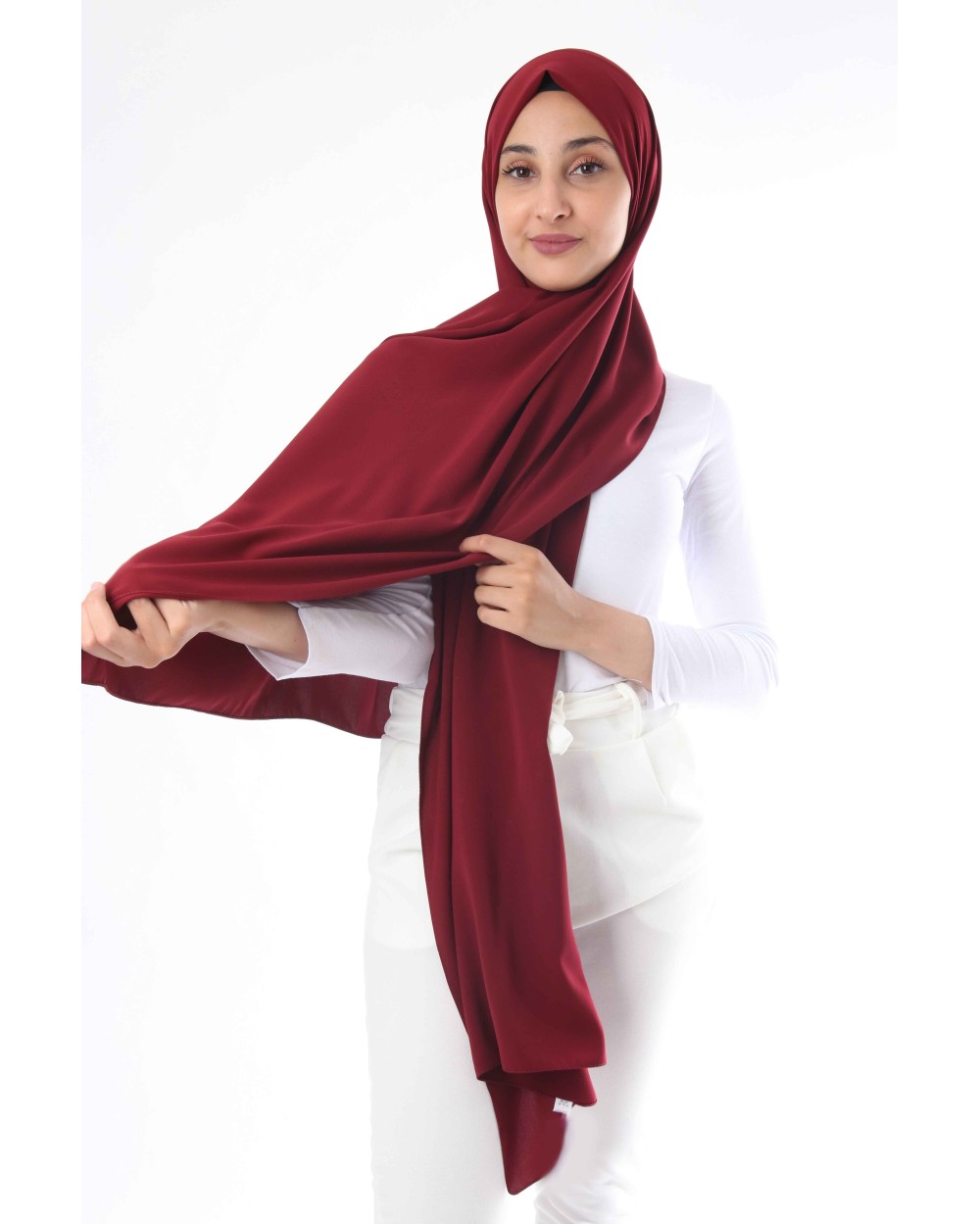 Medina Ebruli silk scarf