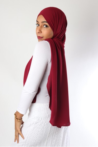 Hijab crêpe Premium