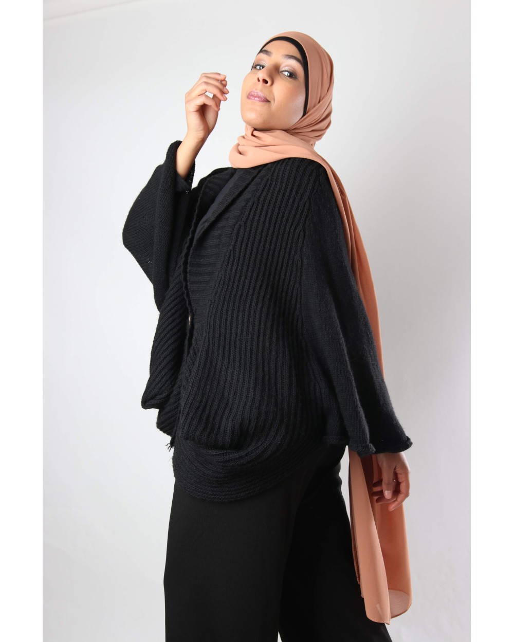 Cape cardigan hot sale