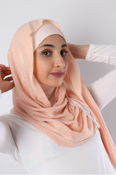 Hijab Easy pailleté prêt à...