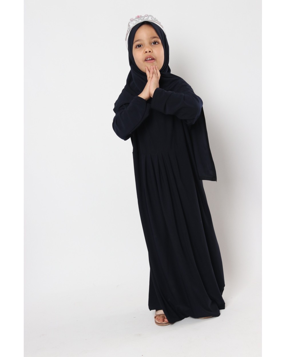 Robe Romayssa voile intégré