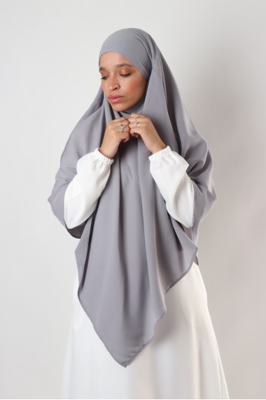 Khimar court microfibre léger