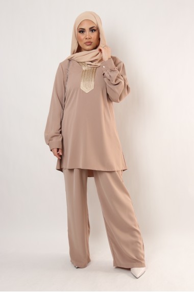  Muslim Clothes For Women Set Pants Islamic Veil Abaya SetBurkas  For Women Muslim Hijab Dress Full Cover Muslim Dress : Sports & Outdoors