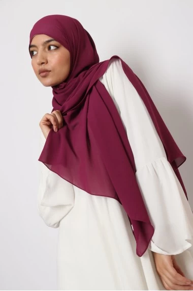 Hijab mousseline rectangle...