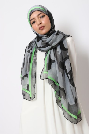 Foulard hijab imprimé...