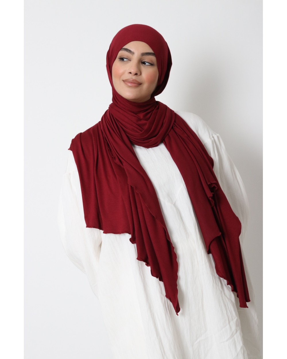 Hijab jersey à nouer