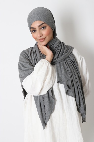 Ensemble décontracté et sport pour femme (Boutique vêtement musulman en  ligne) - Couleur noir et gris
